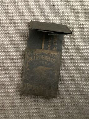 Antique 1889 R. J. Robert’s Reddit England, Great Britain.  Highly Collectible